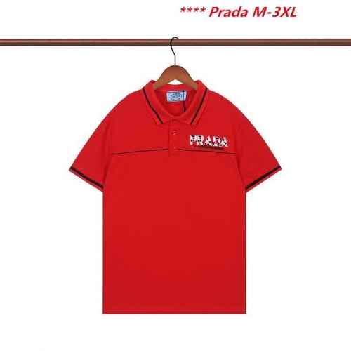 P.r.a.d.a. Lapel T-shirt 3427 Men