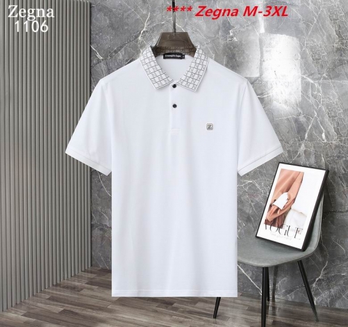 Z.e.g.n.a. Lapel T-shirt 3009 Men