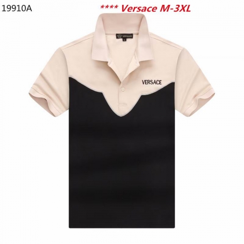 V.e.r.s.a.c.e. Lapel T-shirt 3072 Men