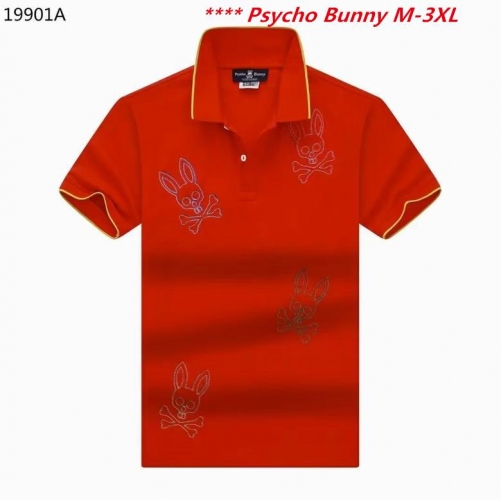 P.s.y.c.h.o. B.u.n.n.y. Lapel T-shirt 3015 Men