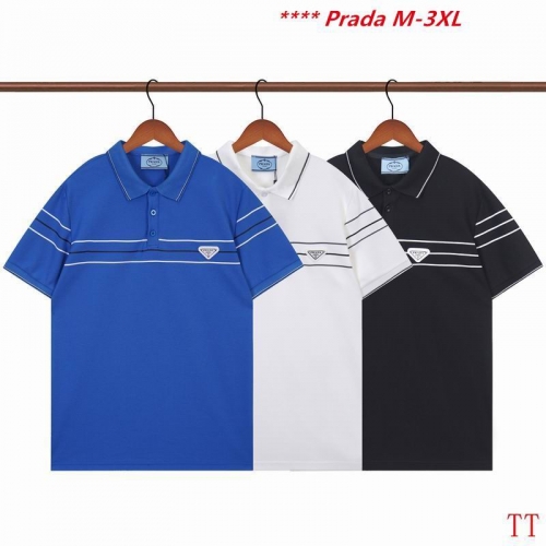 P.r.a.d.a. Lapel T-shirt 3204 Men