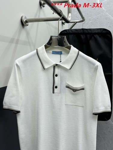 P.r.a.d.a. Lapel T-shirt 3175 Men