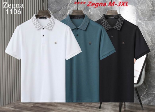 Z.e.g.n.a. Lapel T-shirt 3011 Men