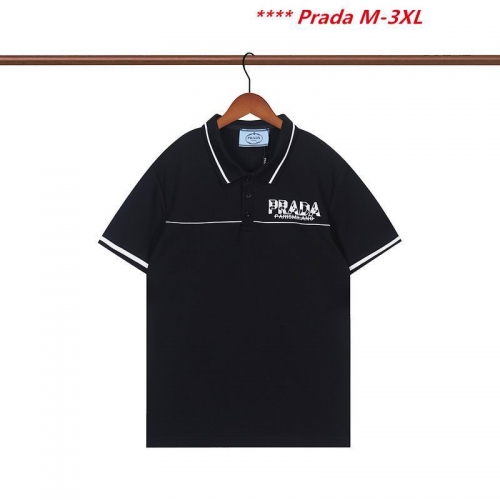 P.r.a.d.a. Lapel T-shirt 3413 Men