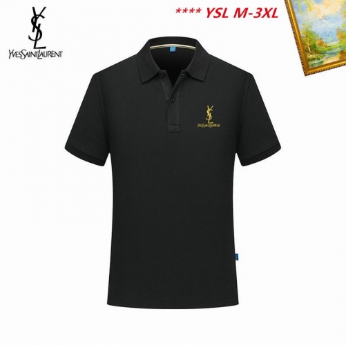 Y...S...L... Lapel T-shirt 3018 Men