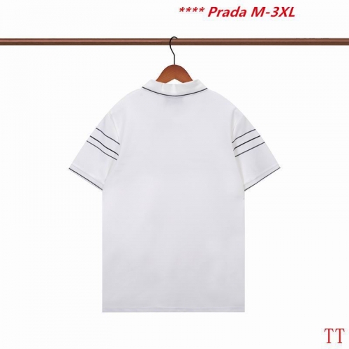 P.r.a.d.a. Lapel T-shirt 3200 Men