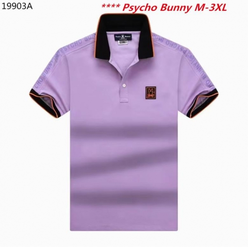 P.s.y.c.h.o. B.u.n.n.y. Lapel T-shirt 3007 Men