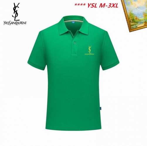 Y...S...L... Lapel T-shirt 3021 Men