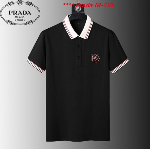 P.r.a.d.a. Lapel T-shirt 3721 Men