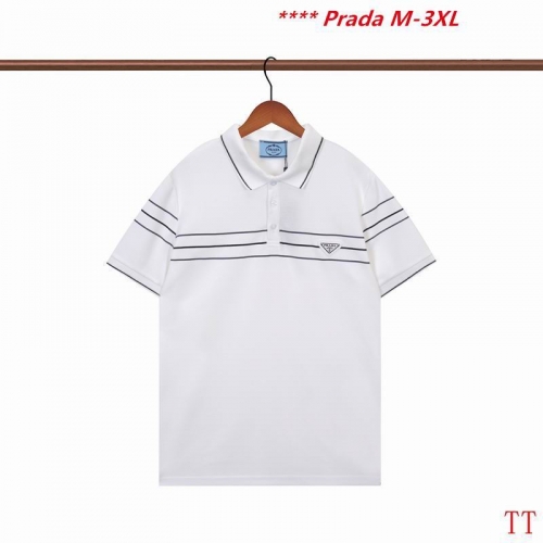 P.r.a.d.a. Lapel T-shirt 3201 Men