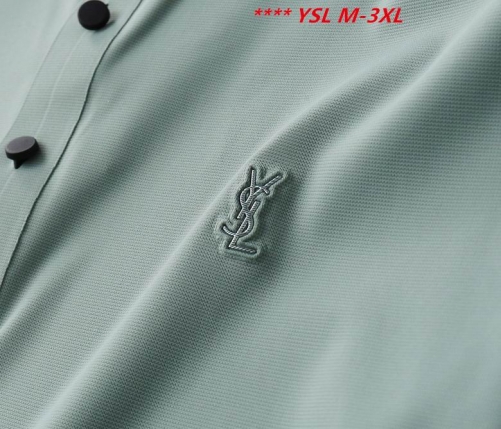 Y...S...L... Lapel T-shirt 3003 Men