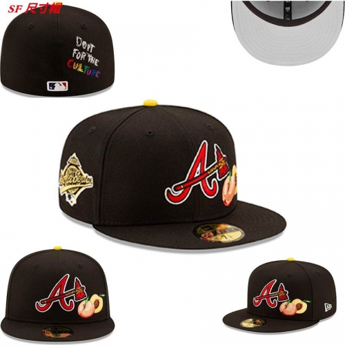 Atlanta Braves Fitted caps 1007 Men