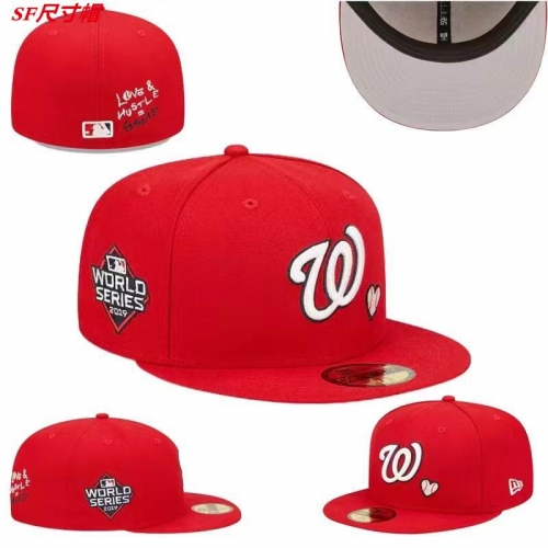 Washington Nationals Fitted Caps 1002 Men