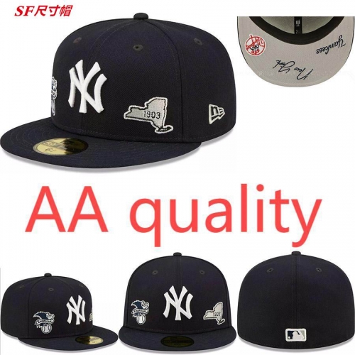 New York YANKEES Fitted caps AA 1005 Men