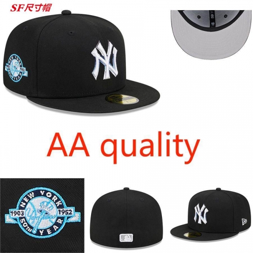 New York YANKEES Fitted caps AA 1001 Men