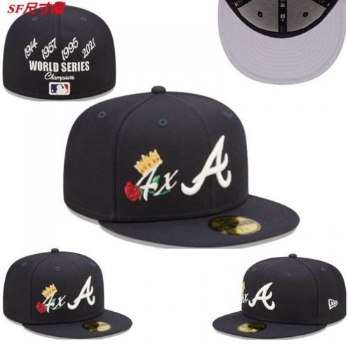 Atlanta Braves Fitted caps 1008 Men