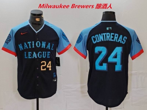 MLB Milwaukee Brewers 086 Men