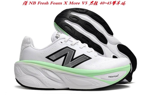 New Balance Fresh Foam X More V5 Sneakers Shoes 007 Men