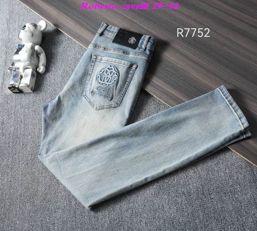 R.o.b.e.r.t.o. c.a.v.a.l.l.i. Long Jeans 1037 Men