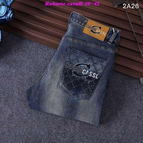 R.o.b.e.r.t.o. c.a.v.a.l.l.i. Long Jeans 1058 Men