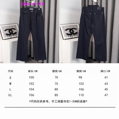 D.i.o.r. Long Jeans 1543 Men