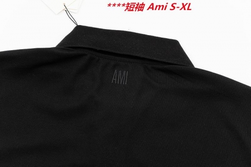 A.m.i. Lapel T-shirt 4049 Men