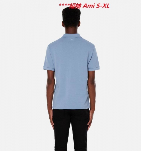 A.m.i. Lapel T-shirt 4007 Men