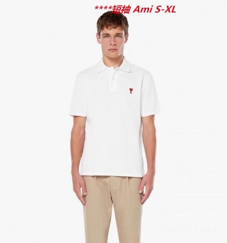 A.m.i. Lapel T-shirt 4002 Men