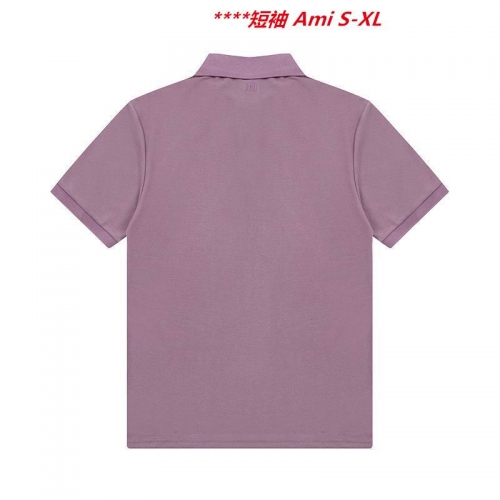 A.m.i. Lapel T-shirt 4063 Men