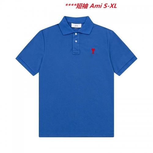 A.m.i. Lapel T-shirt 4060 Men