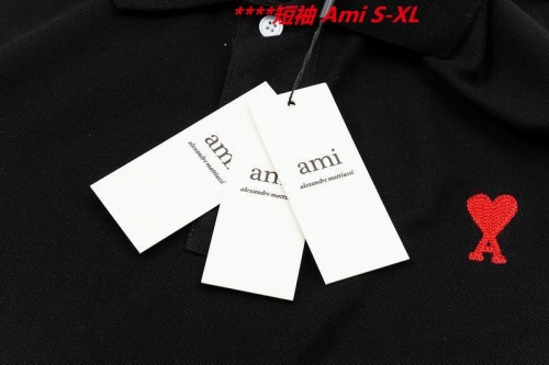 A.m.i. Lapel T-shirt 4044 Men