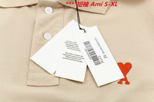 A.m.i. Lapel T-shirt 4035 Men