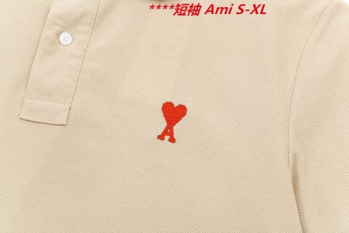 A.m.i. Lapel T-shirt 4032 Men