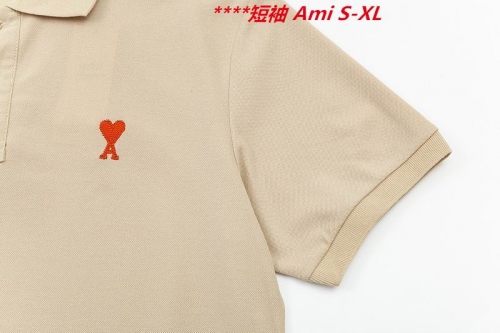 A.m.i. Lapel T-shirt 4033 Men