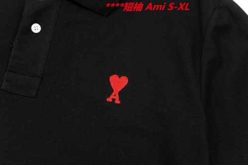 A.m.i. Lapel T-shirt 4042 Men