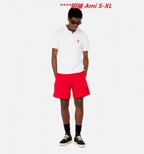 A.m.i. Lapel T-shirt 4010 Men