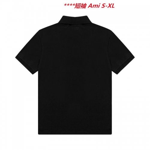 A.m.i. Lapel T-shirt 4055 Men