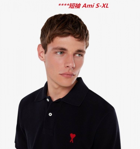 A.m.i. Lapel T-shirt 4004 Men