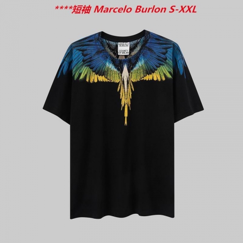 M.a.r.c.e.l.o. B.u.r.l.o.n. Round neck 4185 Men