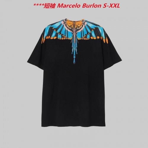 M.a.r.c.e.l.o. B.u.r.l.o.n. Round neck 4114 Men