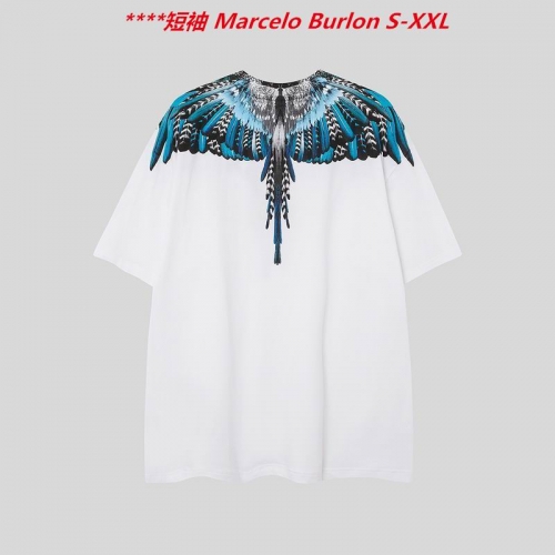 M.a.r.c.e.l.o. B.u.r.l.o.n. Round neck 4388 Men