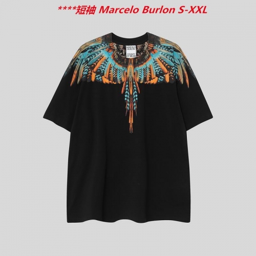 M.a.r.c.e.l.o. B.u.r.l.o.n. Round neck 4303 Men