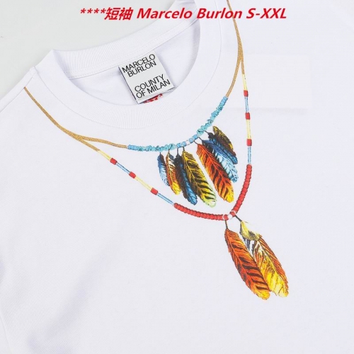 M.a.r.c.e.l.o. B.u.r.l.o.n. Round neck 4377 Men