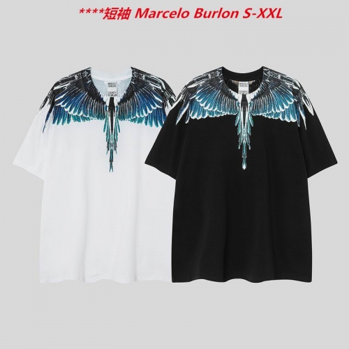 M.a.r.c.e.l.o. B.u.r.l.o.n. Round neck 4344 Men