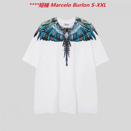 M.a.r.c.e.l.o. B.u.r.l.o.n. Round neck 4389 Men