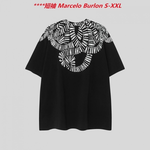 M.a.r.c.e.l.o. B.u.r.l.o.n. Round neck 4348 Men