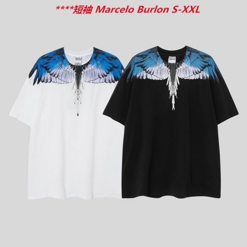 M.a.r.c.e.l.o. B.u.r.l.o.n. Round neck 4334 Men