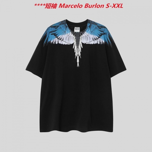 M.a.r.c.e.l.o. B.u.r.l.o.n. Round neck 4329 Men