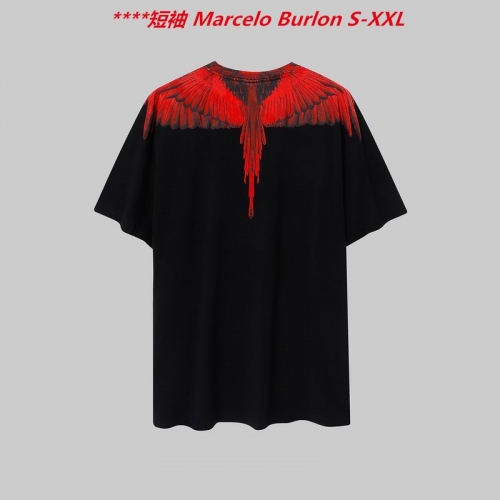 M.a.r.c.e.l.o. B.u.r.l.o.n. Round neck 4124 Men