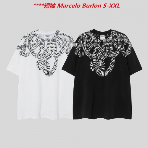 M.a.r.c.e.l.o. B.u.r.l.o.n. Round neck 4354 Men